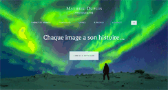 Desktop Screenshot of mathieudupuis.com