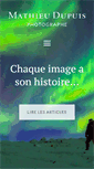 Mobile Screenshot of mathieudupuis.com